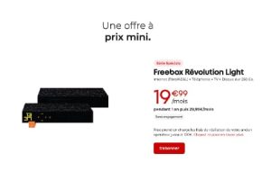 Freebox Révolution Light Fibre